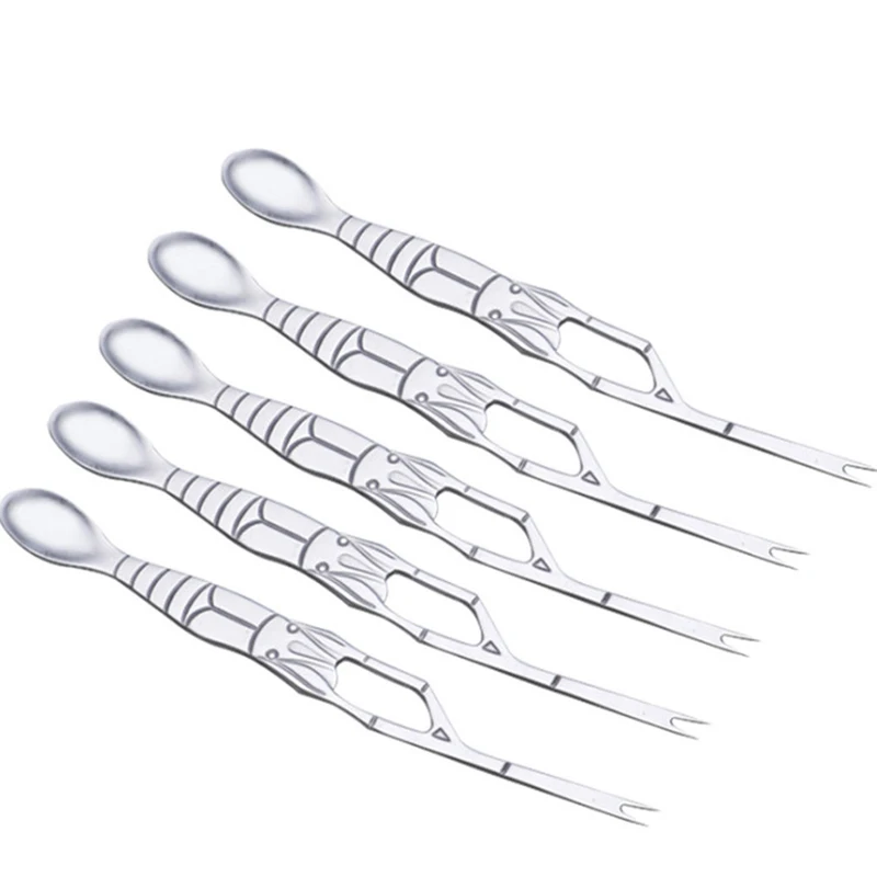 
Wholesale multi tool crab Stainless steel crab meat tool spoon and fork  (62267962134)