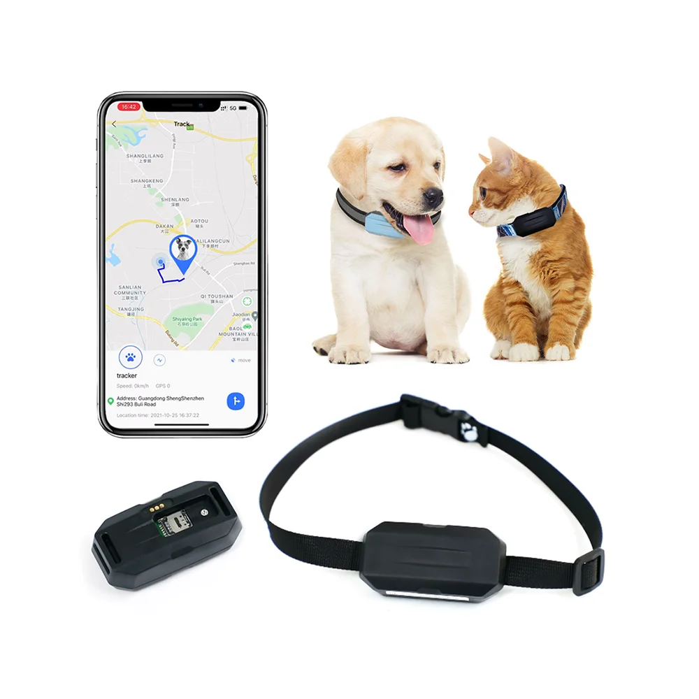 

Tracking Device Smart Waterproof GPS Tracker Mini Small Size Dog Cat Pet Location Collar