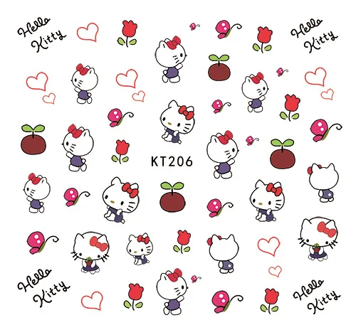 

3D Cartoon Nail Sticker For Children, Picture