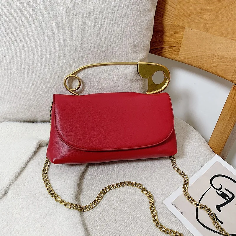 

2021 New Korean Fashion Chain Small Square Bag Quality Messenger Bag
