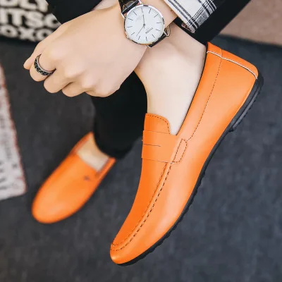 

Summer men's shoes bean social shoes casual lazy shoes shoe sleeve foot trend