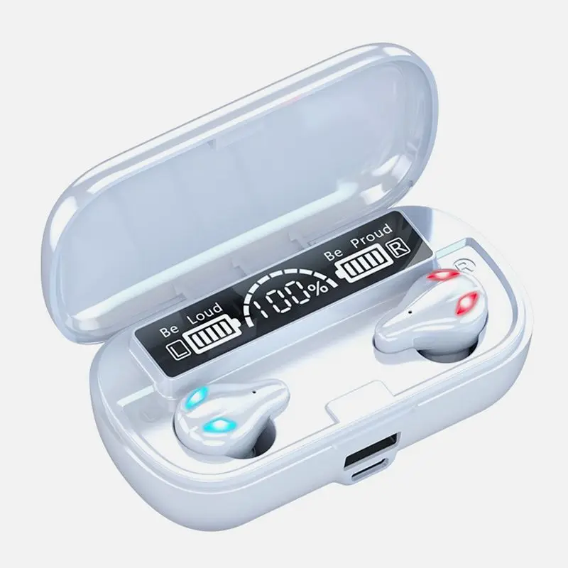 

Tws X9 5.1 HD Call Touch Waterproof Wireless Earbud Led Display Earphone Power bank In-ear Tws Headphones