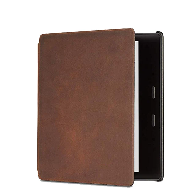 

Fashion custom slim leather case cover for amazon kindle oasis 3