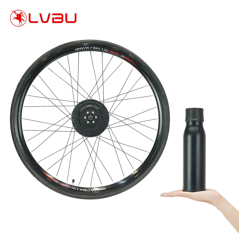 Lvbu electric bike conversion kit with different motor 350w 500w 36v with battery