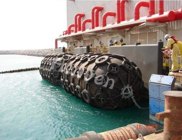 High Strength ISO Standard Inflatable Rubber Fenders Wear Resistant Marine Airbag Fenders Essential Dock Use