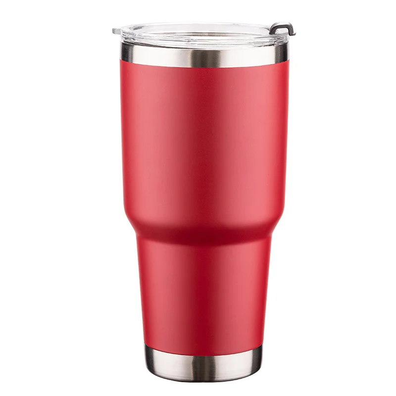 

Wholesale reusable Custom 30oz Stainless Steel Tumbler Cup For Beer travel Double Wall Vacuum Insulated Car Cup With Lid, Picture