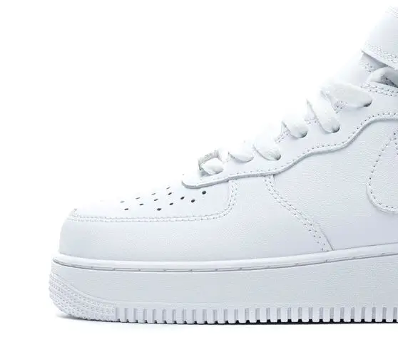 

NEW Hot AF1 Leather Men Women Running Shoes Air One 1 High Flat Skateboarding Shoes Triple White Low Top Sports Sneakers, Many colors