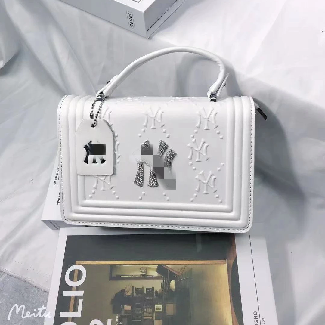 

GW 2021 newest design diamond logo PU leather women handbags luxury fashion ladies famous brand square crossbody bag