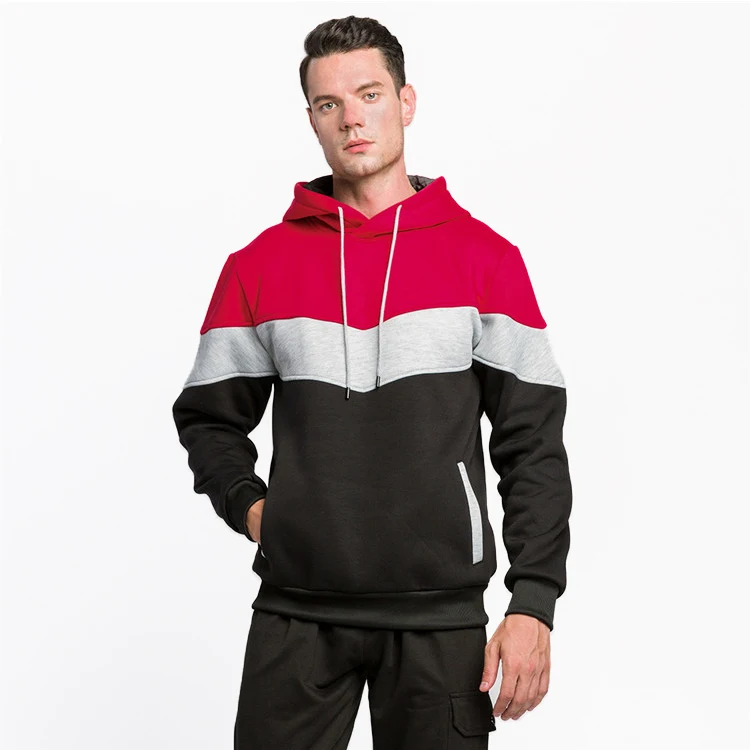 

Winter 2020 Color Matching Fashion Sweatshirt Sweater Men Women Casual Sports Top Ladies Hoodies Street Women Pullover Hoodie, Customized color