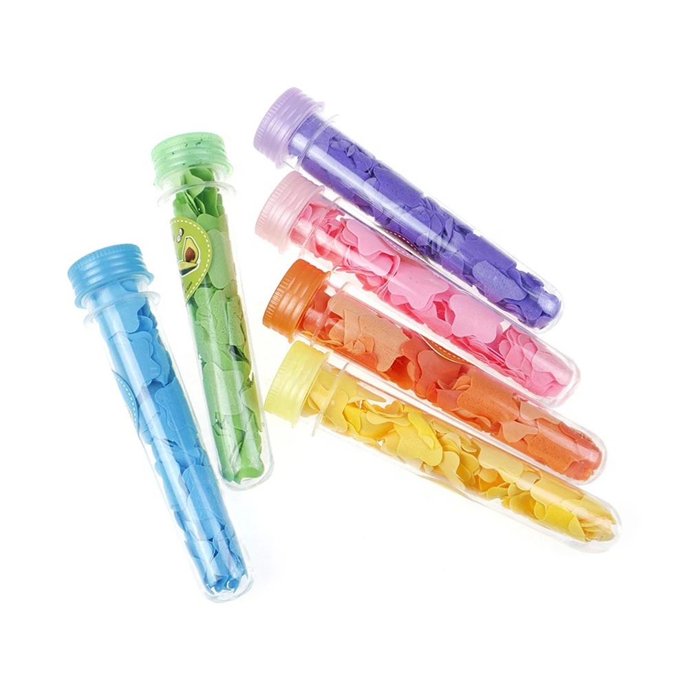 

Low Moq Wholesale Portable Soap Tube Packing Disposable Star Shape Hand Washing Soap//