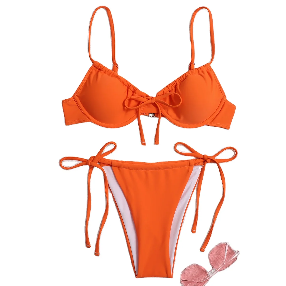 

Mini Bikini Swimwear Swimsuit Models Female Bikini with Underwire