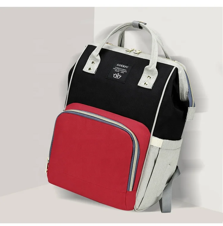 

Custom Personalized Multifunction Mummy Bag Baby Diaper backpack Travel bag for Mummy, Customized colors