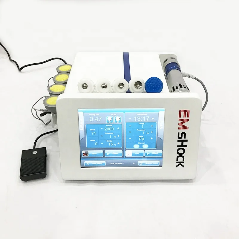 

Yting Factory Price 2 in 1 EMS Muscle Stimulator Shock Wave Physiotherapy Machine Erectile Dysfunction