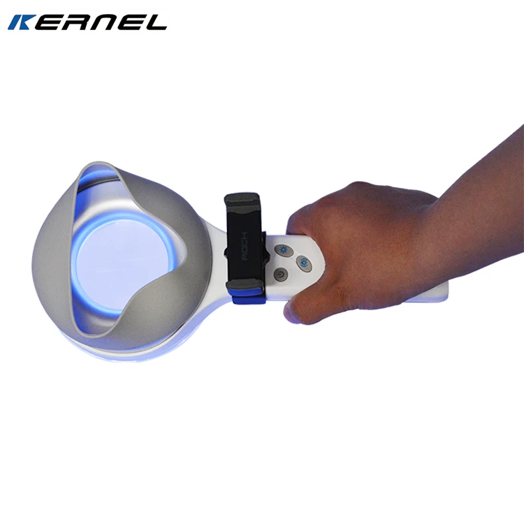 
handheld built-in battery dermatoscope UVA light wood lamp skin analyzer for vitiligo psoriasis detection 