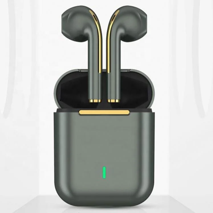 

New Trend Products Tws Shenzhen Audifonos J18 Wireless Earbuds Fast Auto Fone De Ouvido Sem Fio Earphone, 4 colors white/black/green/gold