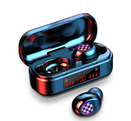 

GlobalCrown True Wireless 5.0 IPX5 Waterproof 3D Stereo Sound Mini In-Ear Earbuds For Xiaomi Samsung Huawei
