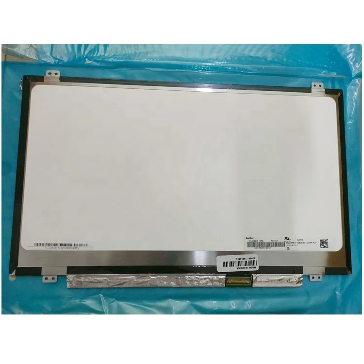 

HK-HHT notebook LCD screen for N140BGE-EA3 REV.C1 slim 14 inch HD 1366x768 30pins with brackets