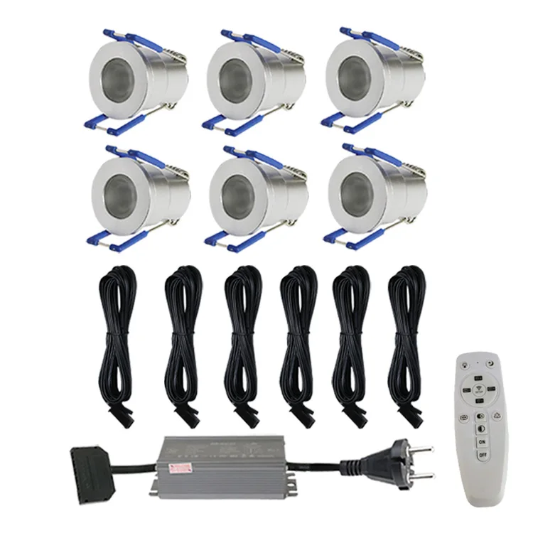 700mA 3W dimmable mini led downlights set