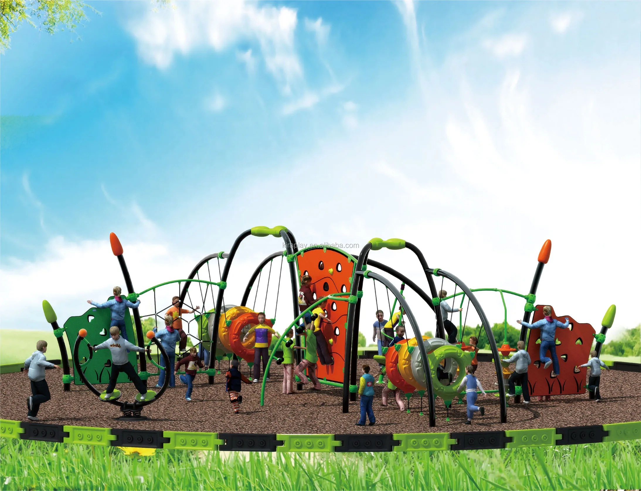 Kira Wooden Outdoor Children Adventure Playground Equipment Buy Climb