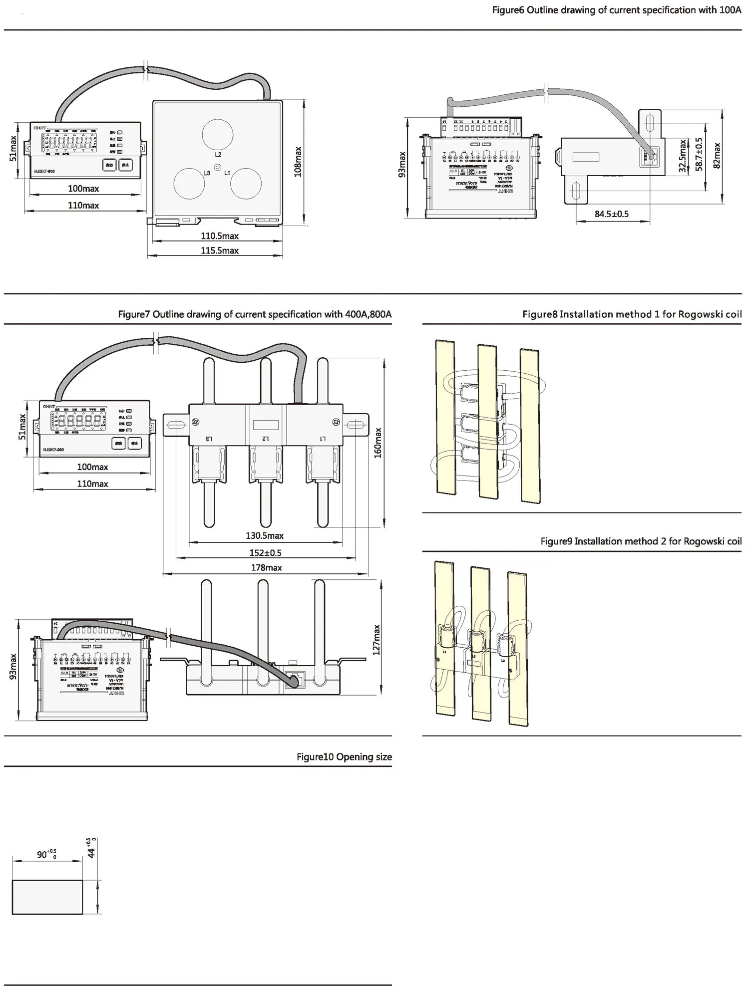 Chint original NJBK7-800 NJBK7-800M NJBK7-800T NJBK7-800MT Overload Locked rotor Phase failure Imbalance Motor Protection Relay