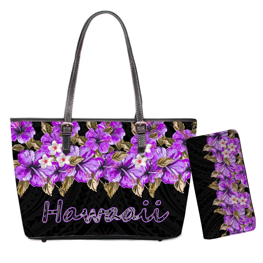 

DHCustomized Designer Luxury Hand Bags Polynesian Hawaiian Style Print Fashion Women Handbags And Purses Tote Girls Bags Handbag