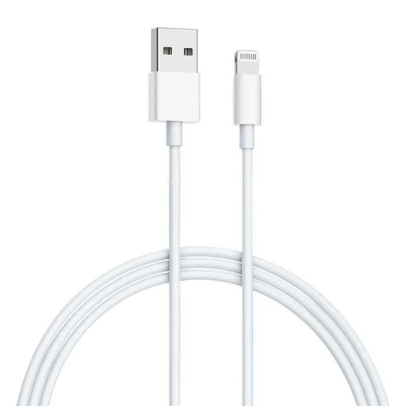 

data cable TPE fast charge MFI certified data cable suitable for iphone data cable, White