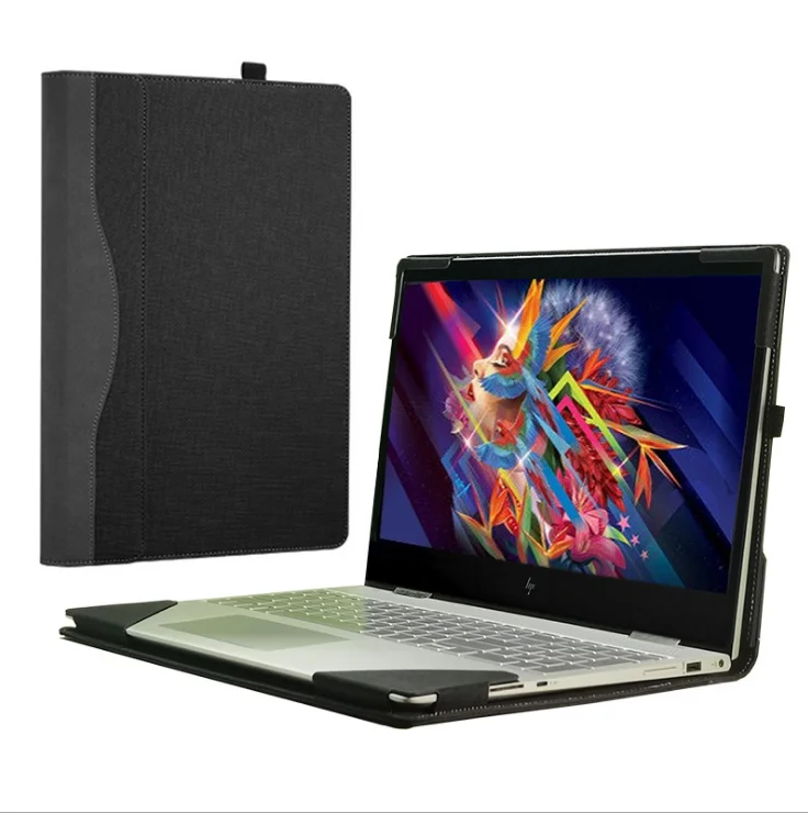 

Laptop Case For HP ENVY Spectre Pavilion X360 15 eb es ee ed eg eh dr bp ds cp df ch cs PU Leather Protective Cover Bag Sleeve, As picuure