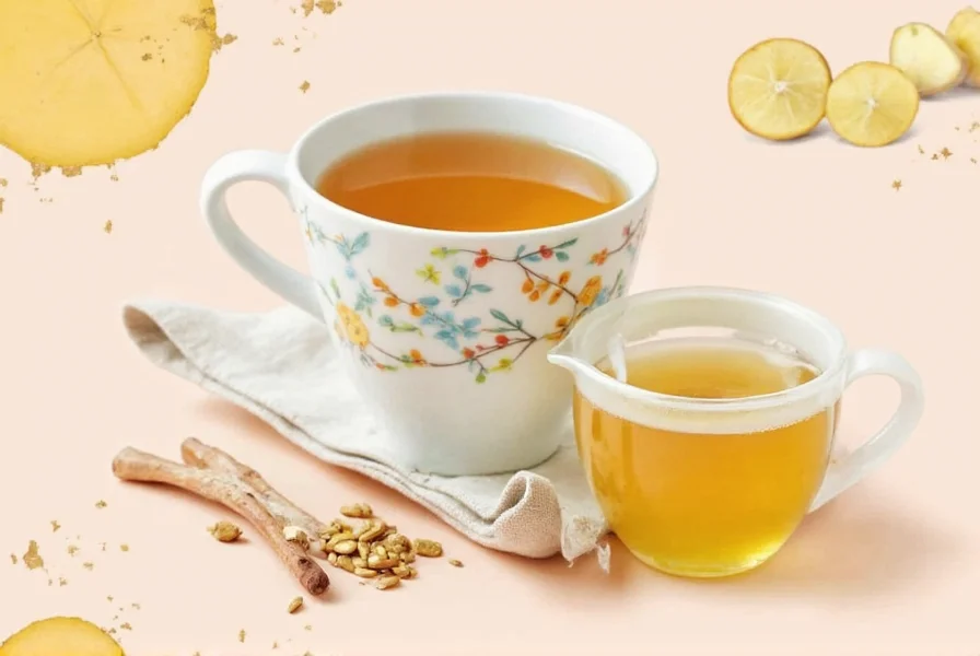 Fresh ginger root being sliced for authentic salabat preparation