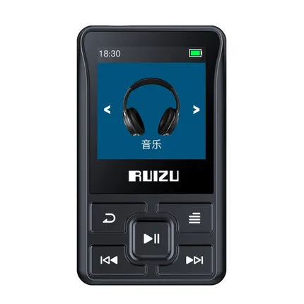 

Newest RUIZU X55 Mini Sport Clip BT mp3 player 8GB music player Support TF Card, FM Radio, Recording, E-book Music Player