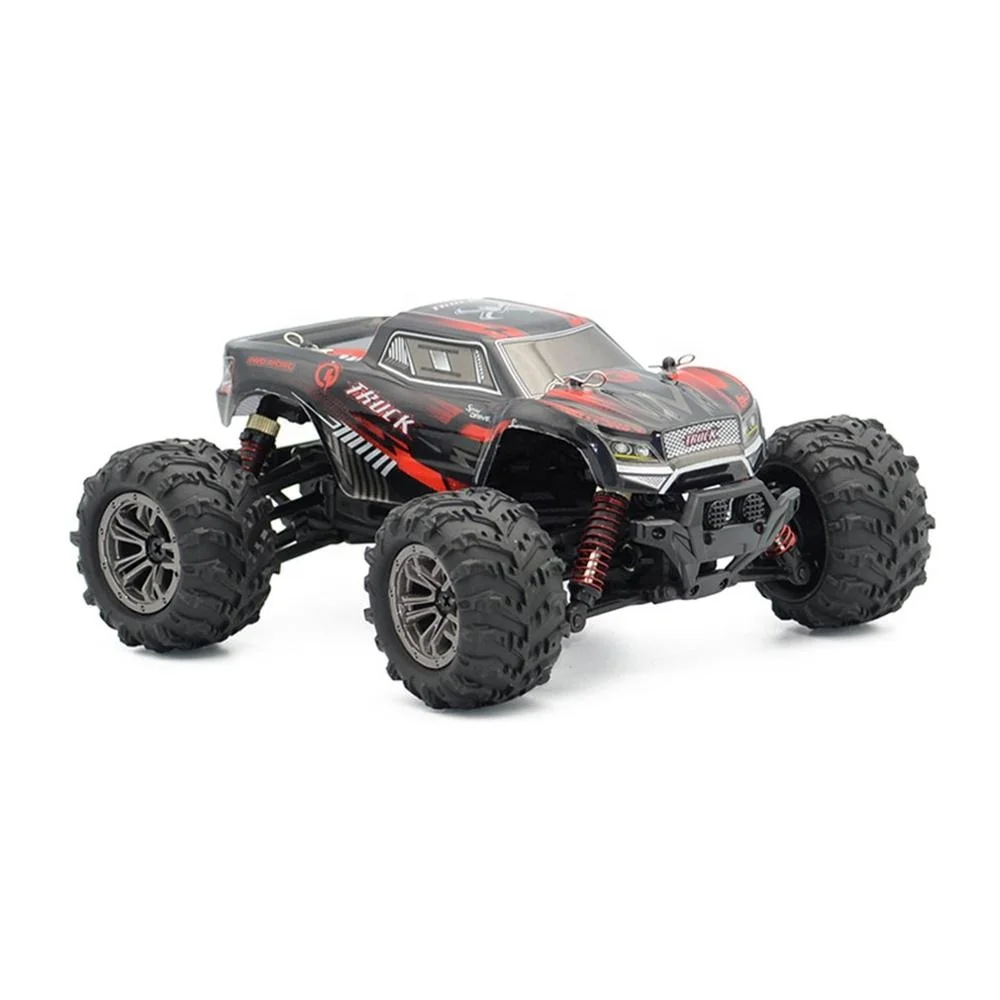 

9145 RC Car Monster Truck 1/20 Racing Car Off-road 2.4G 4WD High-Performance Anti-Skid Tire 28km/h High-Speed Radio Control Car, Green/red