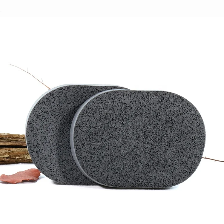 

1 PC Bamboo Charcoal Facial Care Cleaning Sponge, Black