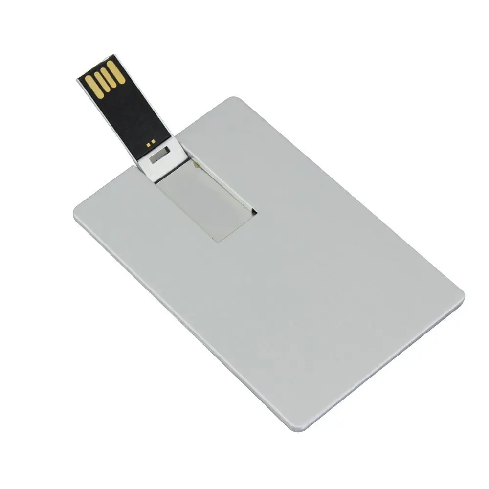 metal credit card USB flash drives 16gb 32gb usb card pen drive 64gb gadget - ANKUX.COM