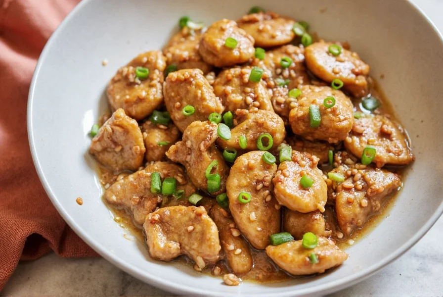 sesame ginger chicken