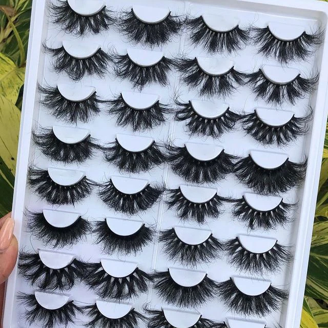 

high quality vendors 3d mink custom eyelashes packaging 3d mink eyelash 3d mink eyelashes 20mm, Natural black