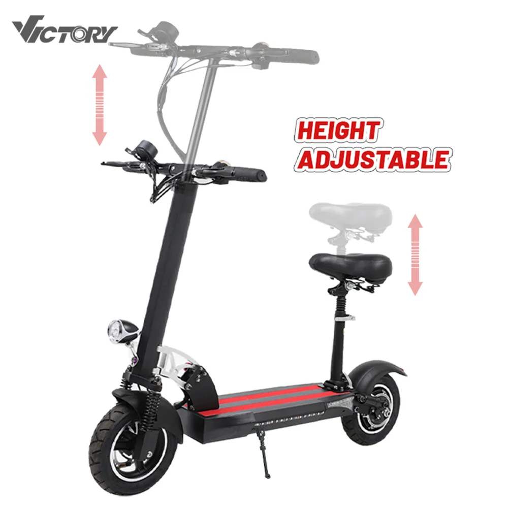 

EU Warehouse Popular High Quality 500W 48V M4 Kugoo Electric Scooter, Black