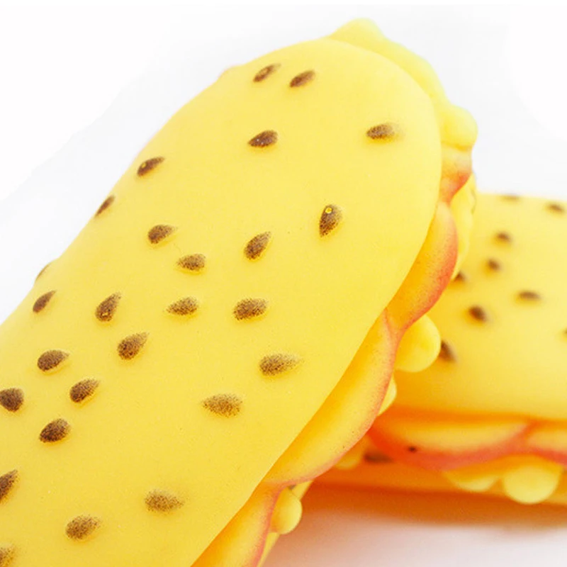 
High quality Sounding vocal dog toy Cute rubber hamburger Accompanying pet supplies 