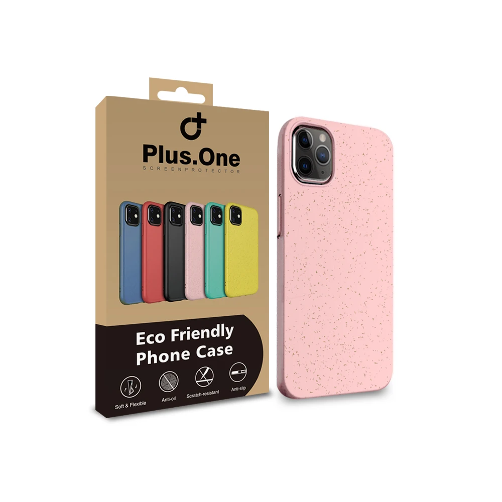 

New Product Recycled Material Eco Friendly Phone Case for Mobile Shockproof Mini Biodegradable Phone Case For iPhone 12 Pro Max