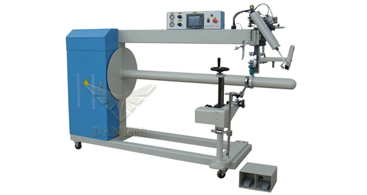 DANREL Sprial PVC Reinforced Flexible Ducting Making Machine Hot Air Welding Machine for Ventilation & Hose & Tubing