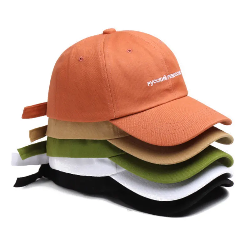 

Wholesale fashion soft top cotton embroidered 6 panel baseball cap custom dad hat embroidery unisex adjustable size for all seas