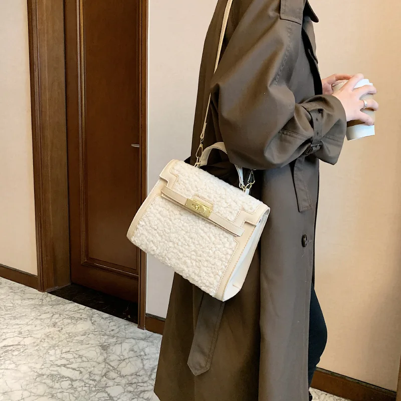 

ST-0173 Red Handbag Joker Contracted Leisure Female Bag Net Single Shoulder Bag Leisure Trend Handbags For Women, Multi color