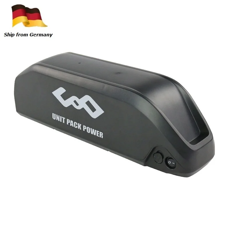

Free shipping Germany Stock Shark style Down tube 52v 17.5ah Lithium Ion Battery for 1000W Electric Bike