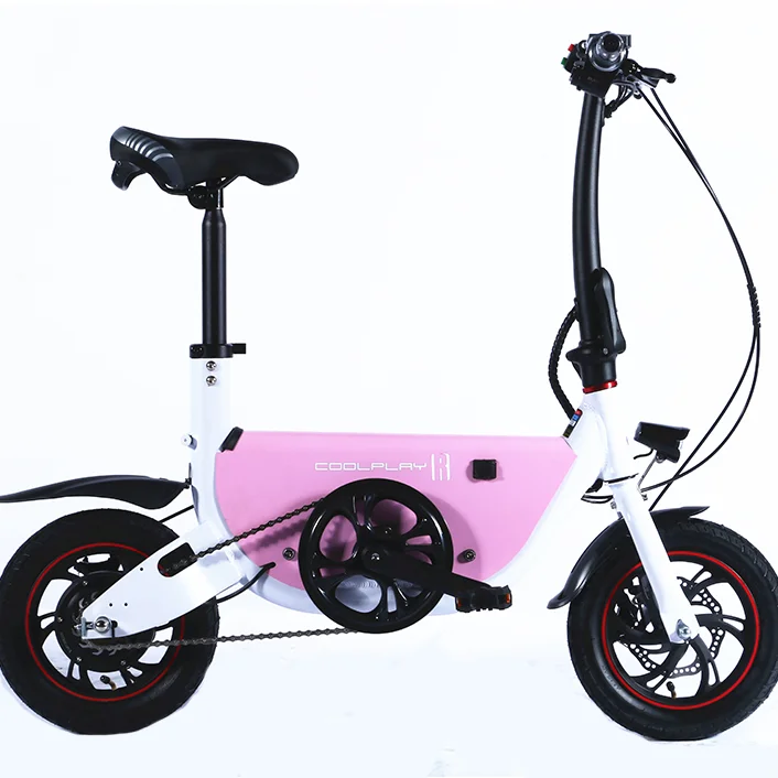 

The Fine Quality Portable Three Wheel Electric Bike Parts, Black red, black gray, white blue, white pink
