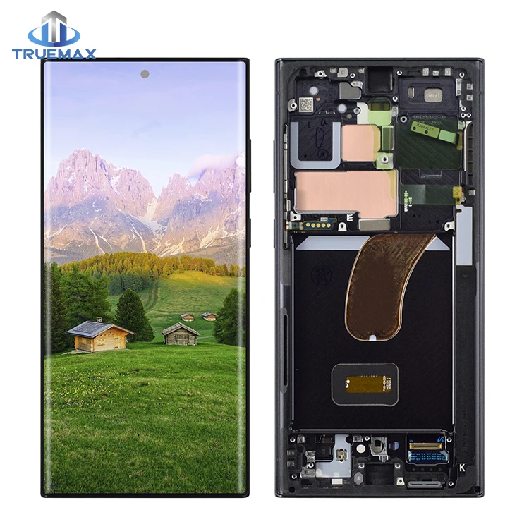 

Wholesale Replacement Lcd for Samsung Galaxy S23 Ultra Touch Screen Display Digitizer Assembly with Frame