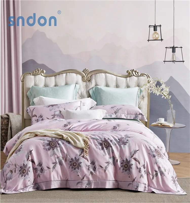 Wedding Bed Cover Bed Linen Turkey Tencel Fabric Beddings Comforter