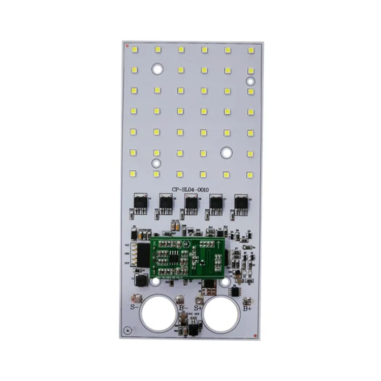 10W 1750lm CE RoHS Certification DC 3.2V SMD LED Dob Driverless LED Square PCB PCBA Module for Solar LED Streetlight