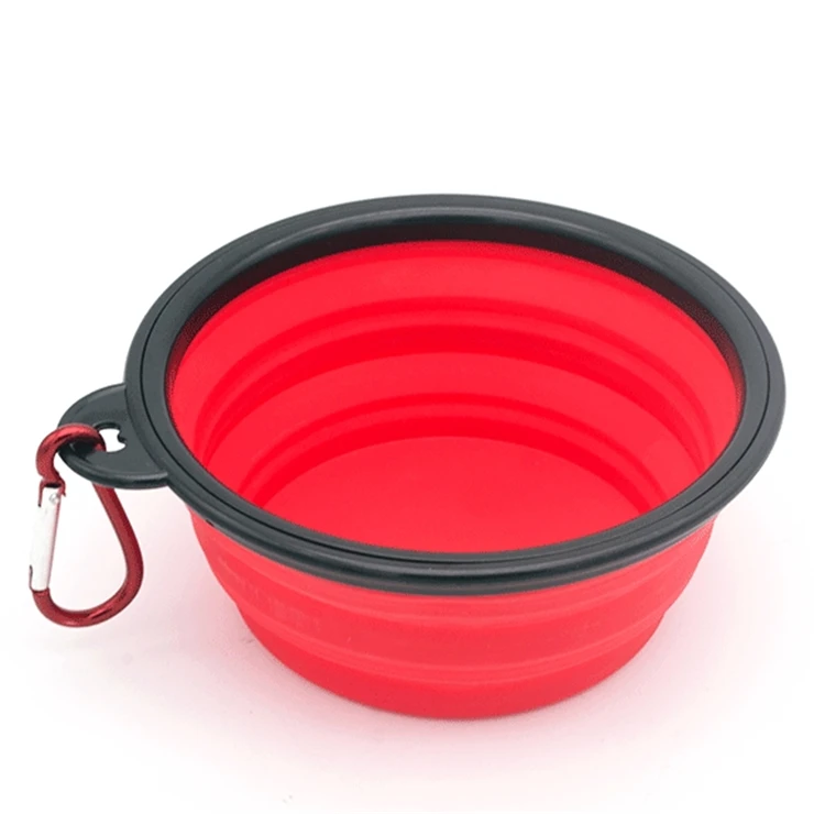 

Wholesale Collapsible Silicone Pet Bowl Portable Pet Travel Bowl Collapsible Cat Dog Bowl