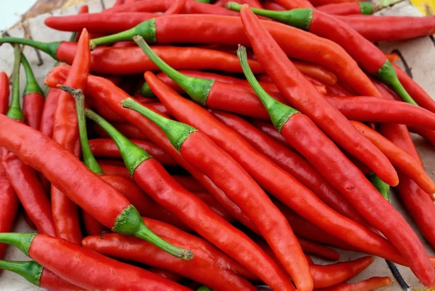 Arbol chili plant growing outdoors