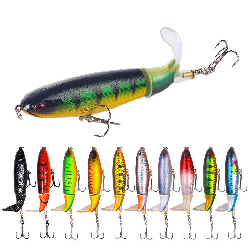 

Amazon Hot Sales 13g 15g 35g Luya 10cm 14cm Popper Fishing Lure, 10 colors