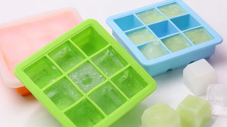 Silicone Ice Cubes Food Grade Full Silicone Silicone Large Cube Bpa ...