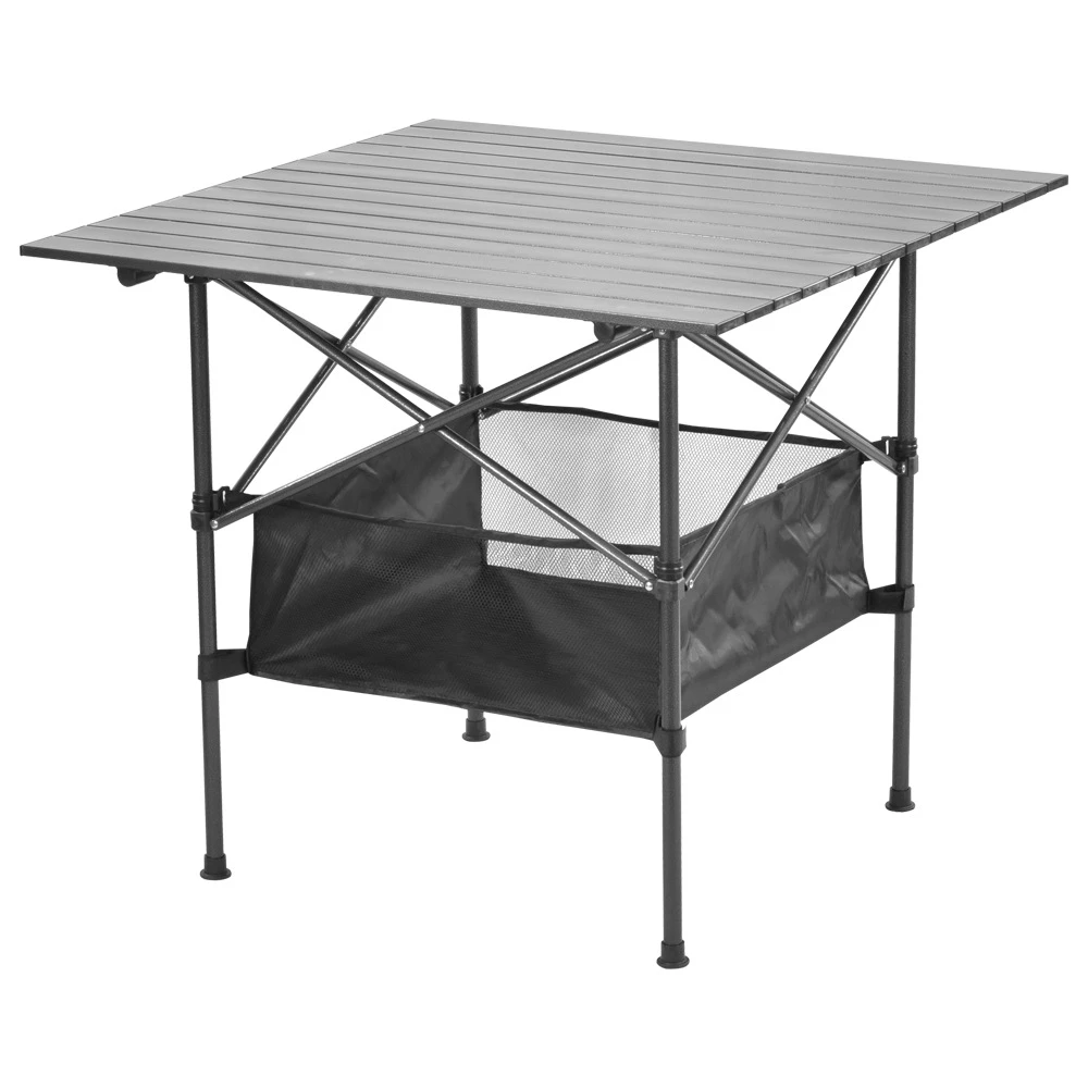

Camping Table Picnic Table De Camping Camp Kitchen Table, Black/white